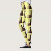 栗の馬の影 レギンス (左)