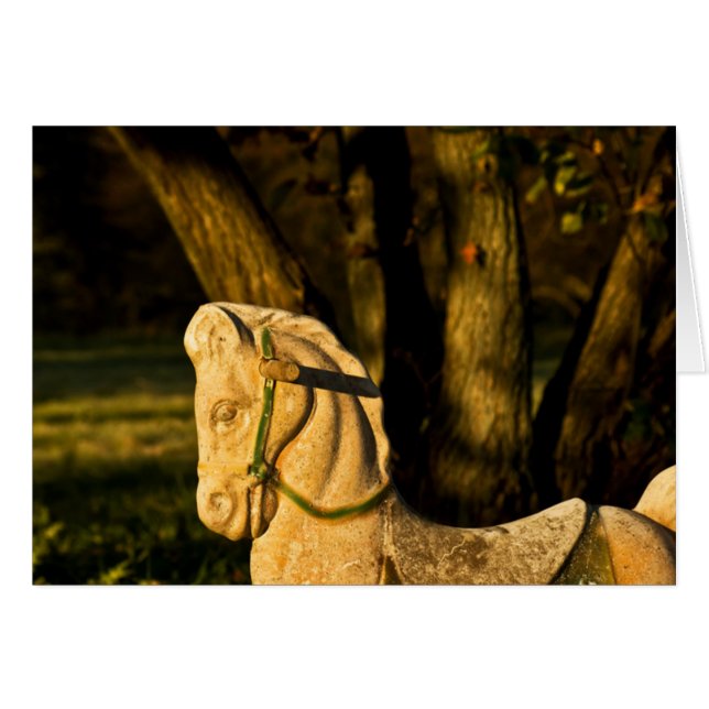 栗の馬 (正面横)