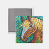 栗の馬 マグネット (正面/裏面)