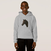 栗ウマ科の馬馬の写真 (正面フル)