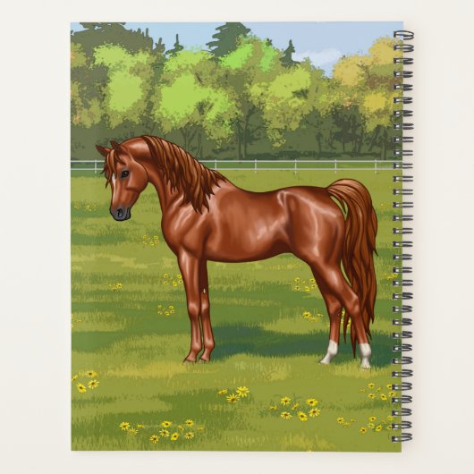 栗エジプトアラビアンホース春牧場 プランナー手帳 (裏面)