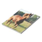 栗ガロピンホースのメモ帳 ノートパッド (回転)