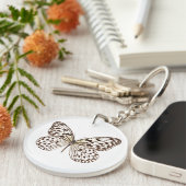 栗タイガーバタフライ キーホルダー (正面右)