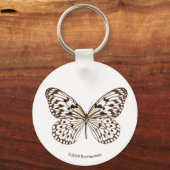 栗タイガーバタフライ キーホルダー (正面)