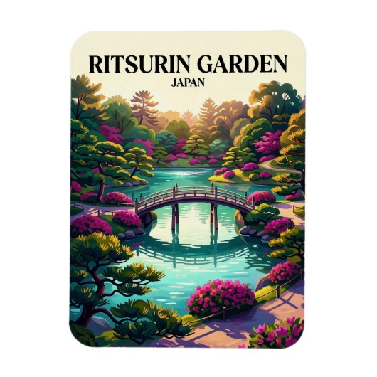 栗林公園 日本 マグネット (縦)