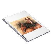 栗毛の馬 ノートブック (右側)