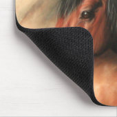 栗毛の馬 マウスパッド (コーナー)