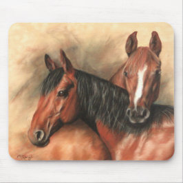 栗毛の馬 マウスパッド