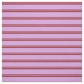 栗色と梅色ストライプの文様 ファブリック (見本)