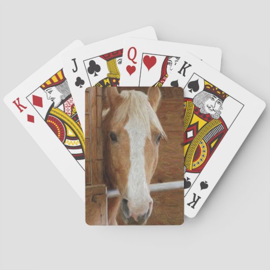 栗遊の馬 トランプ (裏面)