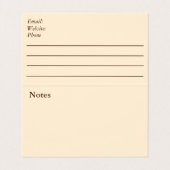 栗馬芸ウマ科の人 名刺 (内部フラット)