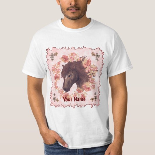 栗馬Tシャツ Tシャツ (正面)