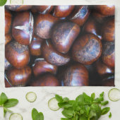 栗 キッチンタオル (折り畳み)