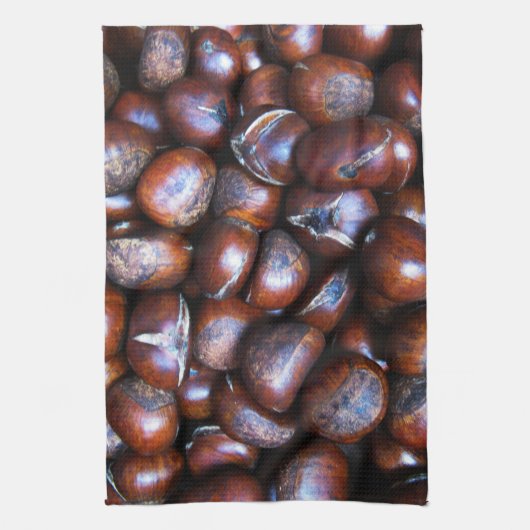 栗 キッチンタオル (縦)