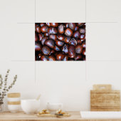 栗 ポスター (キッチン)