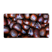 栗 ラベル (正面)