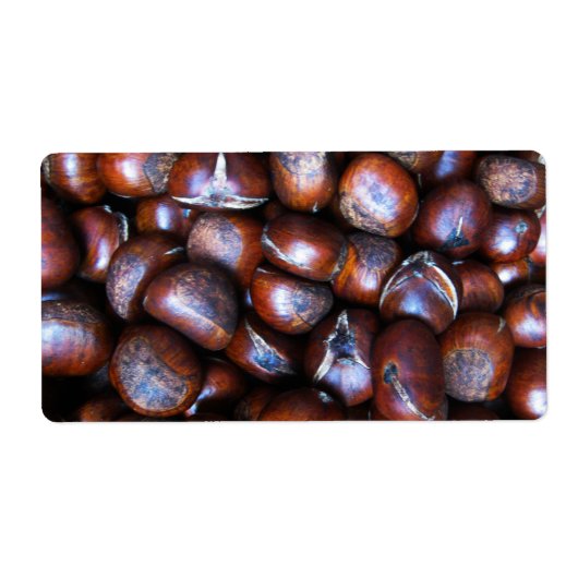 栗 ラベル (正面)