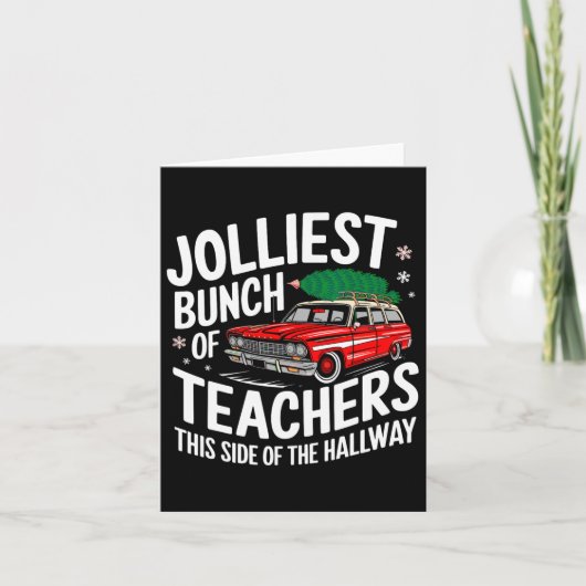 校内で最も陽気な教師たち カード (正面)