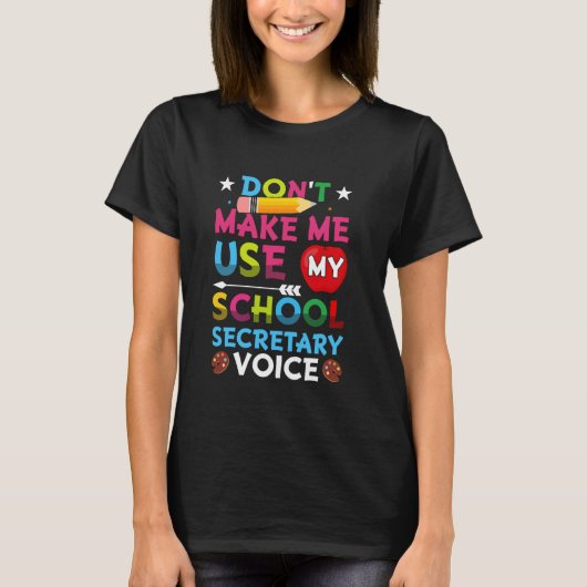 校務員のおばさんみたいな口調を使わせないで Tシャツ (正面)