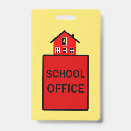 校務省ホールパス バッジ