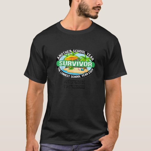校地日日第一級先生生存者 Tシャツ (正面)
