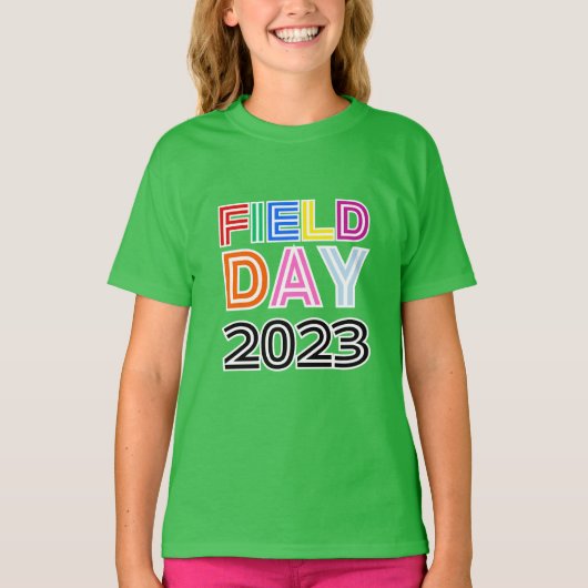 校外日学生カラーチーム応援分隊 Tシャツ (正面)