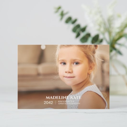 校年写真記念カード (スタンド正面)