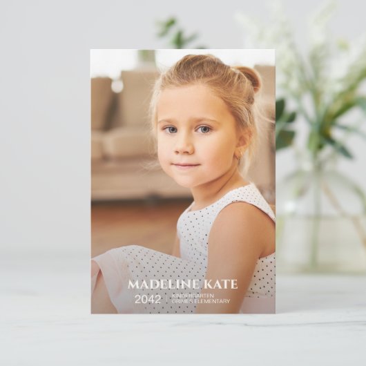 校年写真記念カード (スタンド正面)