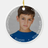 校年記念の写真 セラミックオーナメント (裏面)