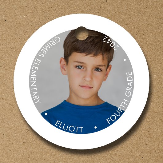 校年記念の写真 フェイバータグ