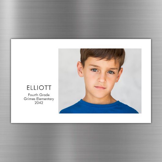 校年記念フォトマグネット