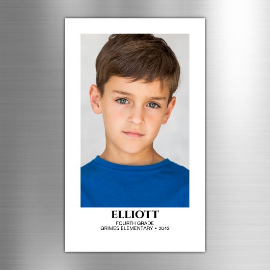 校年記念フォトマグネット