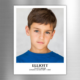 校年記念フォトマグネット