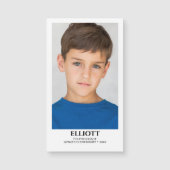 校年記念フォトマグネット (正面)