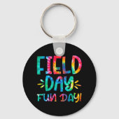 校庭デイおもしろい絞り染めフィールドデイ2022ティーシュ キーホルダー (正面)
