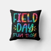 校庭デイおもしろい絞り染めフィールドデイ2022ティーシュ クッション (裏面)