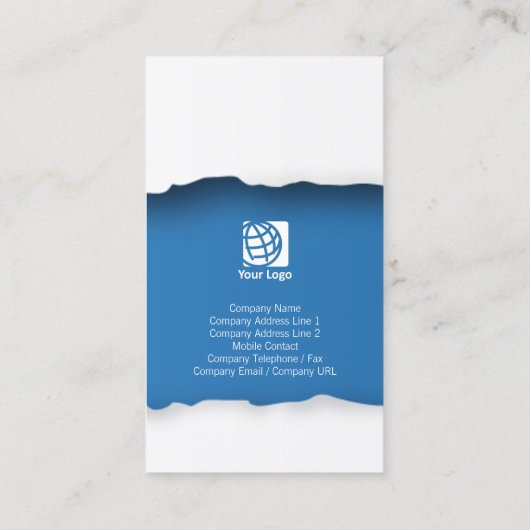 校正者名刺リッピング紙 名刺 (裏面)