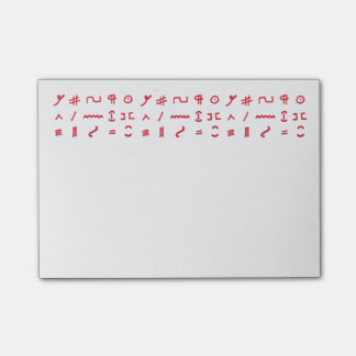 校正記号のポスト・イット ポストイット