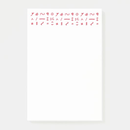 校正記号のポスト・イット ポストイット (正面)