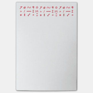 校正記号のポスト・イット ポストイット