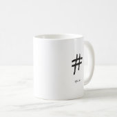 校正記号のマグ -- 宇宙 コーヒーマグカップ (正面右)