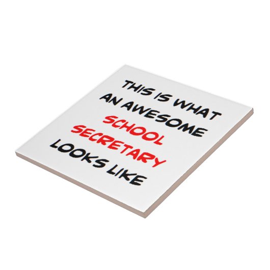 校素晴らし長 タイル (側面)