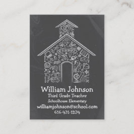 校舎の先生の名刺 名刺