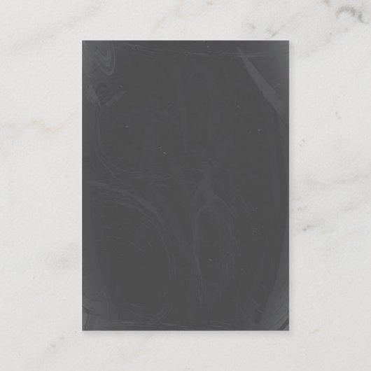 校舎の先生の名刺 名刺 (裏面)