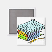 校舎パイル マグネット (正面/裏面)