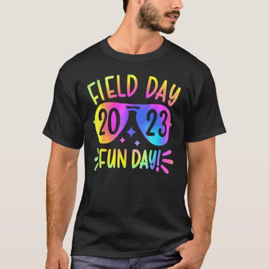 校野日絞り染めフィールド日2023先生K Tシャツ (正面)
