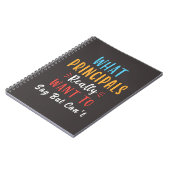 校長が本当に言いたいのは言えないこと ノートブック (左側)