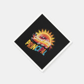 校長になる新学期だ スタンダードカクテルナプキン (角)