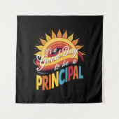 校長になる新学期だ タペストリー (正面)