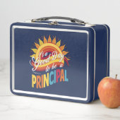 校長になる新学期だ メタルランチボックス (インサイチュ)